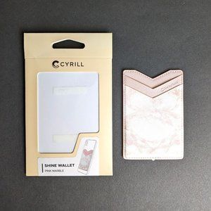 Cyrill Shine Wallet Pink Marble